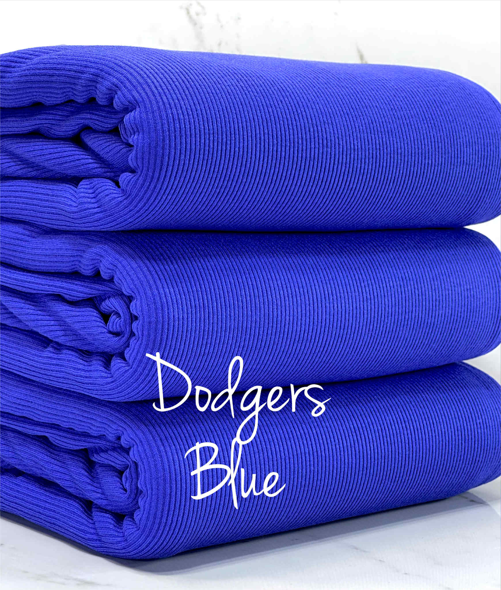 (1X1 BABY RIB) DODGERS BLUE