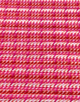 (PLEATED) PINK, ORANGE, AND OFF WHITE LINES
