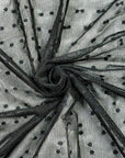 (MESH) TINY BLACK DOTS (2)