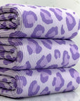 (URBAN RIB) LAVENDER AND PURPLE CHEETAH ON LILAC