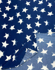 (ITY) WHITE STARS ON NAVY