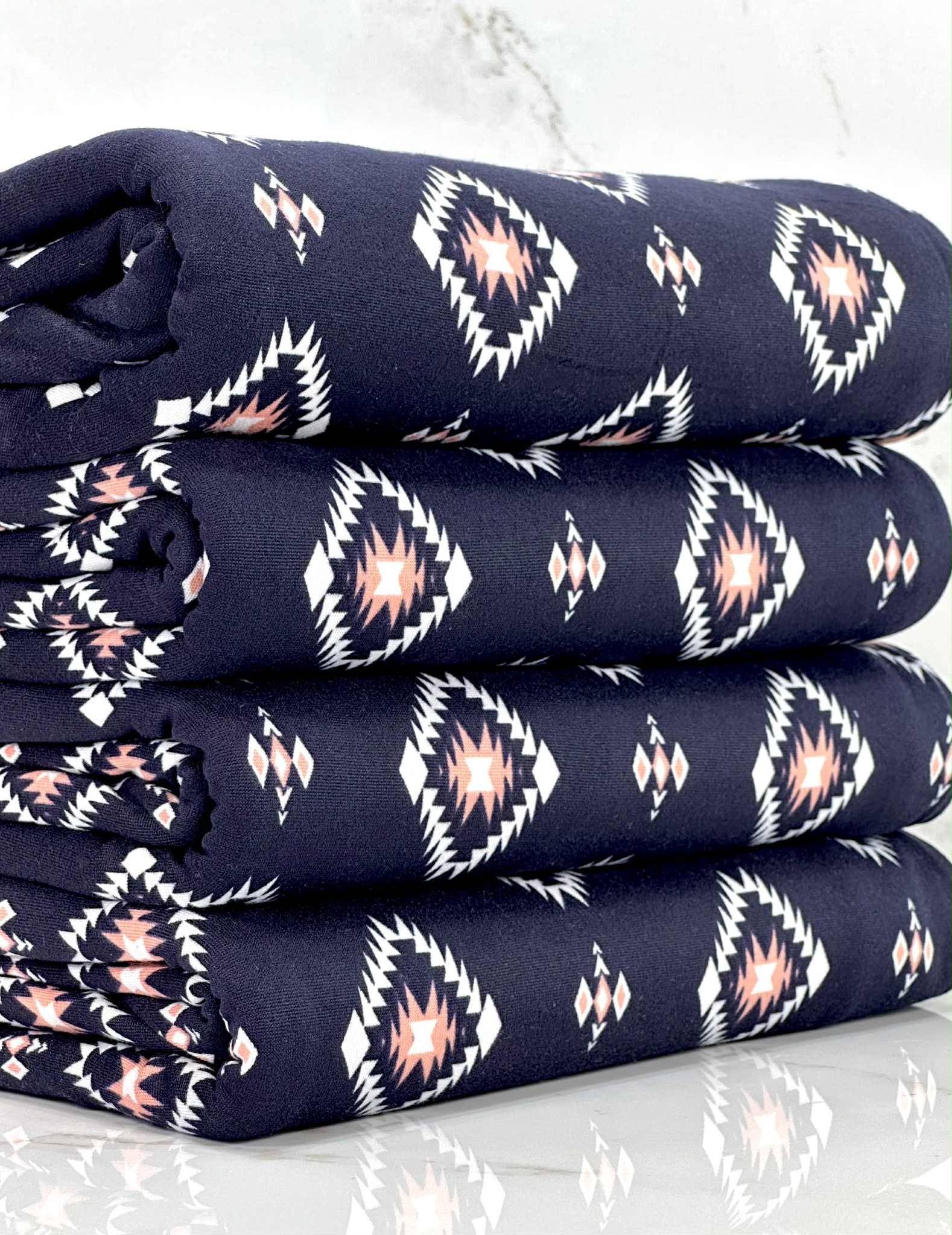 (DBP) DIAMOND PATTERN ON NAVY