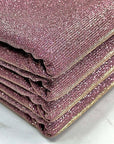 (STRETCH KNIT) PINK GLIMMER