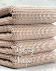 (CHUNKY WAFFFLE) DUSTY TAUPE