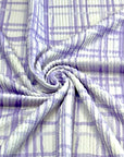 (URBAN RIB) LAVENDER PLAID ON LILAC