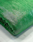 (KNIT) SHIMMER ON GREEN