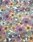 (FRENCH TERRY) VINTAGE FLORAL ON CREAM