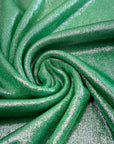 (KNIT) SHIMMER ON GREEN