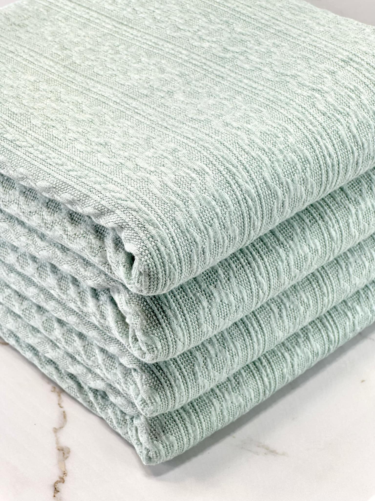 (CABLE KNIT) SAGE (2)