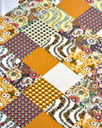 (DBP) ORANGE, PURPLE, AND BROWN PATCHWORK