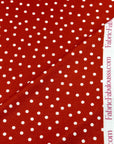 (OAKLEY) TINY OFF WHITE POLKA DOTS ON RED