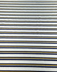 (COTTON RIB) NAVY, YELLOW, AND BLUE STRIPES ON OFF WHITE (2)