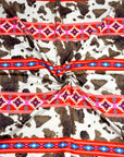(DBP) CORAL PATTERN AND BROWN COW FUR PRINT (1)