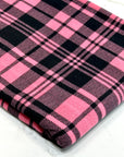 (OAKLEY) PINK AND BLACK PLAID