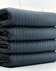 (NYLON WIDE RIB) BLACK