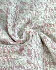 (DOUBLE KNIT) PINK AND IVORY PATTERN