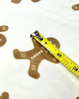 (BRUSHED SWEATER KNIT) GINGERBREAD MAN ON OFF WHITE