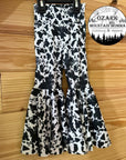 (4X2 YUMMY RIB) SMALL BLACK COW FUR PRINT ON OFF WHITE(4)