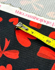 (4X2 YUMMY RIB) RED HEARTS AND BOWS ON BLACK