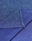(KNIT) 3D DENIM AND GLITTER LEOPARD