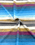 (BRUSHED SWEATER KNIT) COLORFUL STRIPES