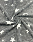 (HACCI SWEATER KNIT) OFF WHITE STARS ON CHARCOAL