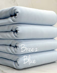 (2X2 SUPER COTTON FEEL RIB) BREEZ BLUE