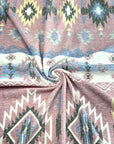 (KNIT) AZTEC PATTERN ON MAUVE