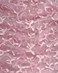 (MESH) LIGHT PINK 3D BOWS ON PINK