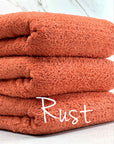 (COZY SWEATER KNIT) RUST