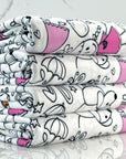 (DBP) LITTLE GIRL SKETCH COLORING ON FABRIC