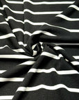 (2X1 RIB) OFF WHITE STRIPES ON BLACK