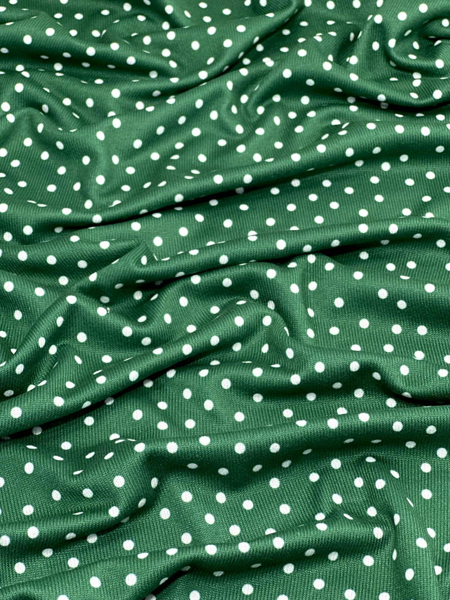 (OAKLEY) TINY OFF WHITE POLKA DOTS ON EMERALD (4)