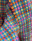(POPCORN/ BUBBLE) SMALL COLORFUL GINGHAM