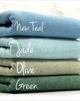 (BRUSHED SWEATER KNIT) GREEN