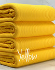 (8X3 RIB) YELLOW