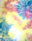 (DBP) YELLOW, PINK, AND BLUE TIE DYE