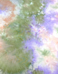 (DBP) PEACH, PURPLE, AND GREEN TIE DYE