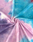 (FRENCH TERRY) PURPLE AND OCEAN BLUE TIE DYE (3)