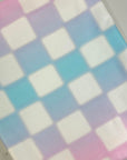 (SWIM) PASTEL CHECKERS ON OFF WHITE