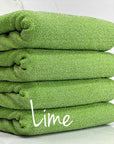 (METALLIC LUREX SPANDEX) LIME