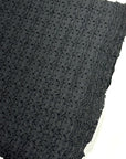 (EYELET JACQUARD) BLACK