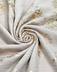 (WOVEN) GOLD FLORAL ON LIGHT MAUVE (1)