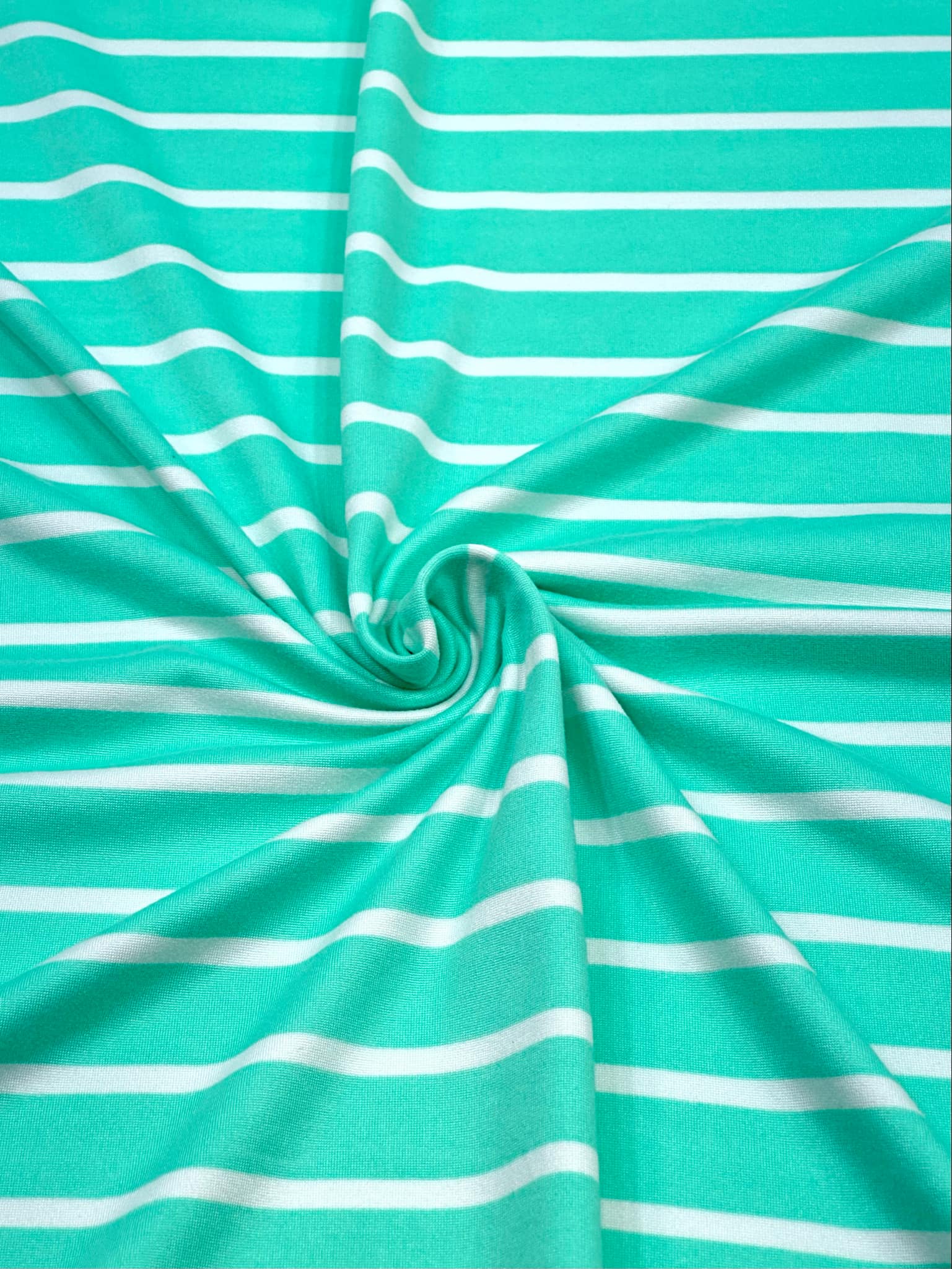 (DBP) OFF WHITE STRIPES ON DARK MINT