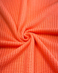 (KNITTED SWEATER) NEON PEACH