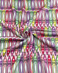 (4X2 YUMMY RIB) MEDIUM CRAYONS ON PINK