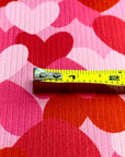 (4X2 YUMMY RIB) RED AND PINK HEARTS ON PINK (1)