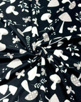 (SWEATER KNIT/OAKLEY) MUSHROOMS ON BLACK