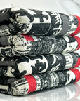 (SWEATER KNIT) NEWSPAPER PRINT