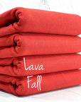 (2X2 SUPER COTTON FEEL RIB) LAVA FALL